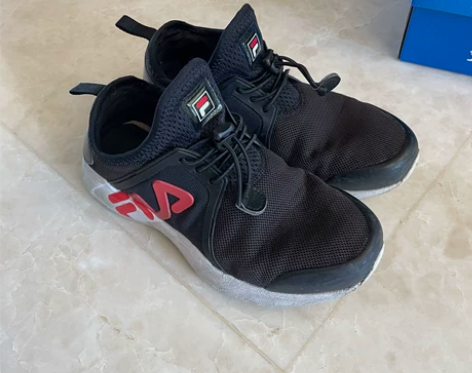 FILA菲乐男童运动鞋34码215mm 春...