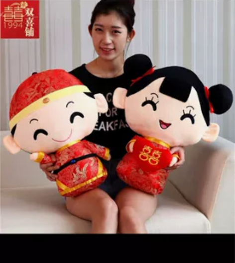 结婚当天用过一回，后来一直放在箱子里喜结良...