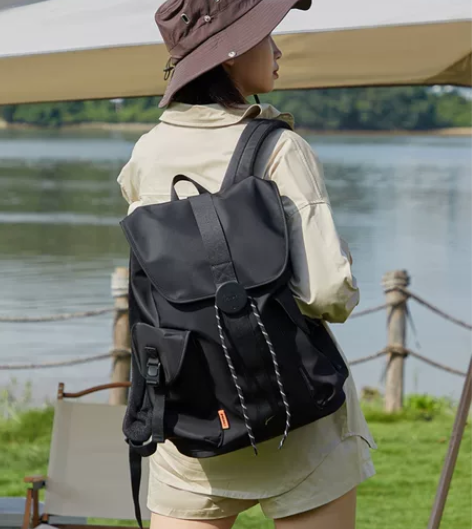 米熙原创高中生书包女大学生运动旅行双肩小背...