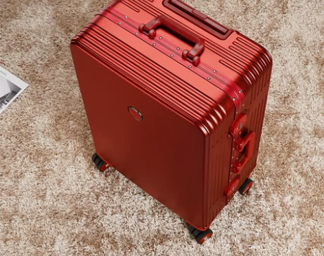 结婚女方陪嫁喜箱 红色婚嫁行李箱 嫁妆小旅...