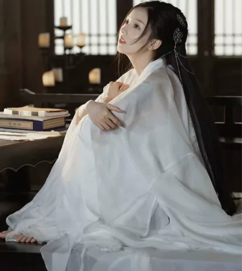 汉服女超仙古装魏晋制大袖衫古代衣服便宜薄款...