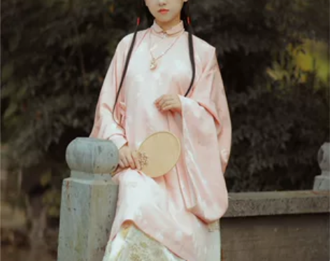 兰若庭 汉服 太平有象 斜襟长衫豆绿M码穿...