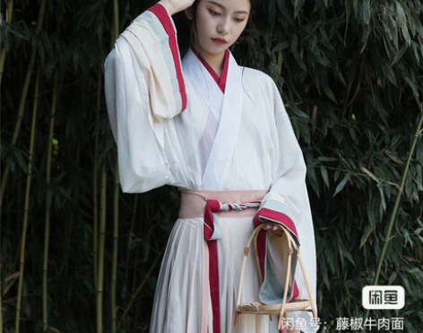 五五年原创汉服【秋色】xs码 三米摆 给衣...