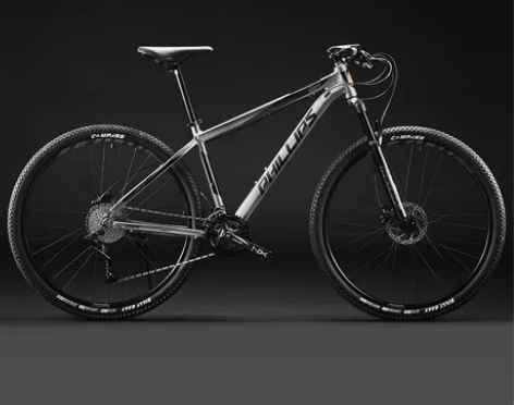 菲利普山地车自行车29英寸成人越野变速铝合...