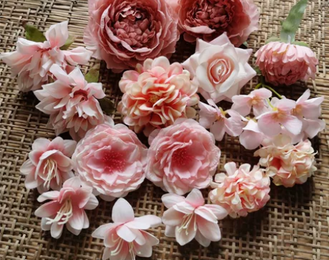 花海大世界diy手作素仿真花花朵 婚庆花墙...