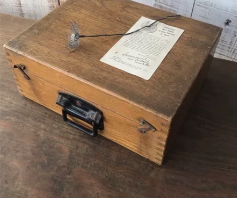 日本.中古.老木箱.复古vintage.实...