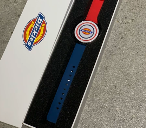 Dickies旗舰店潮流时尚腕表彩色小标靶...