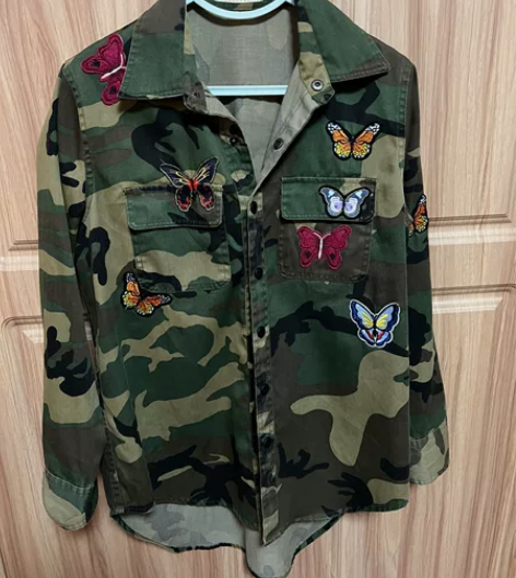 迷彩服衬衫款，s码 感兴趣的话点“我想要”...