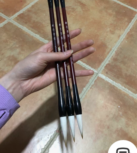 高级兼毫毛笔一套，亏本回血，原价58一套，...