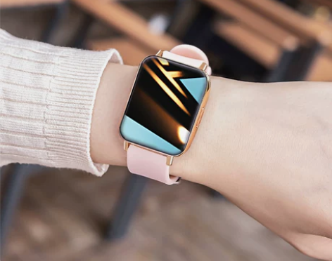 【天猫双12】适用于华为苹果女士智能手表蓝...