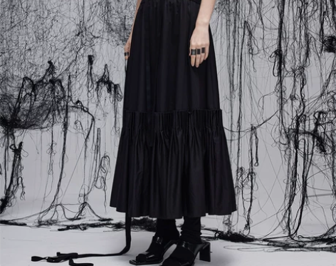 ZS+D2023年早春新品女装 长款全棉百...