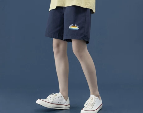 【狂欢价】刺绣短裤男夏季2021新款韩版运...