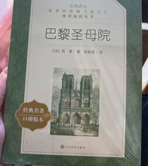 《巴黎圣母院》透明膜没拆，全新 感兴趣的话...