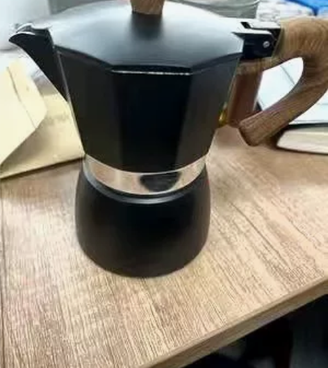 促销摩卡壶咖啡壶家用烧煮咖啡机 户外露营意...