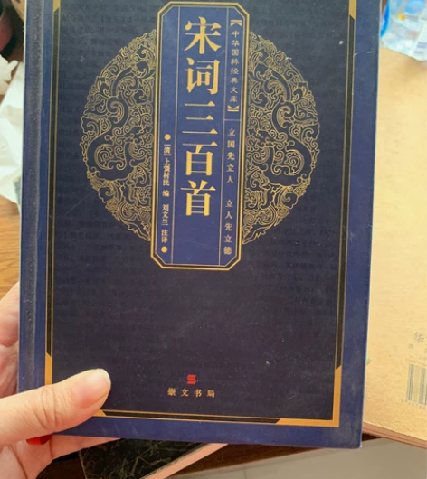 崇文书局出版的宋词三百首 绝版书籍 感兴趣...