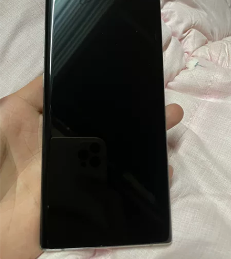 三星note10+ 线下购入 上下边框带壳...
