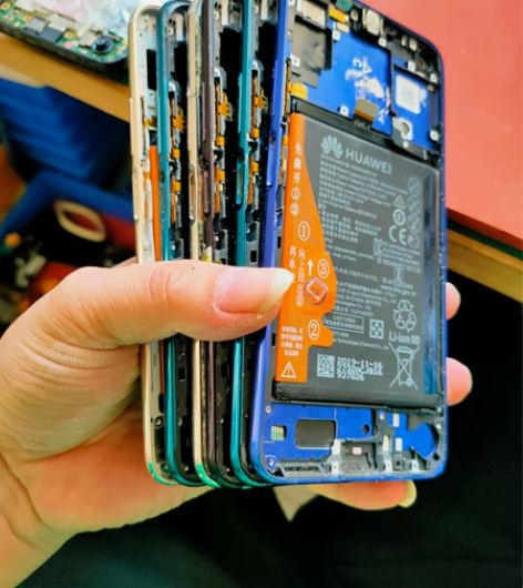 荣耀20.荣耀20s拆机屏幕总成带电池带框...