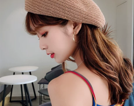 贝雷帽女夏季薄款韩版帽子女秋冬百搭日系画家...