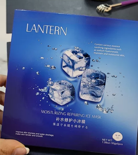 兰亭补水面膜一盒5片，2024年6月到期。...