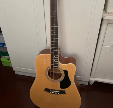 淘吧吉他,三分钟热度买来玩了几天就闲置了,...