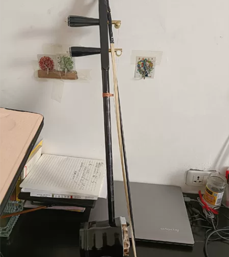 二胡，基本全新，做工粗糙，别的没毛病，这价...