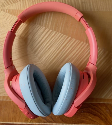 Sony WH-H910N橘色耳机 全身无...