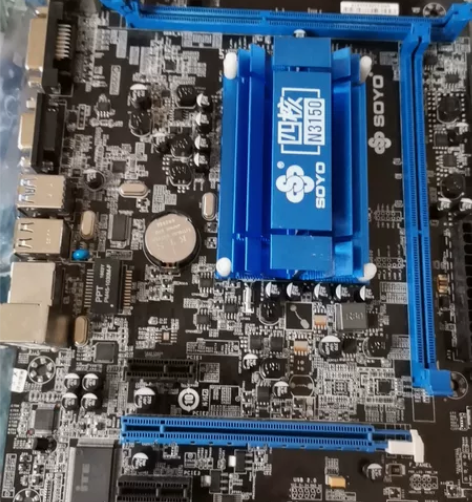 梅捷N3150主板，自带N3150处理器，...