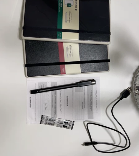 全新无盒Moleskine意大利智能书写笔...