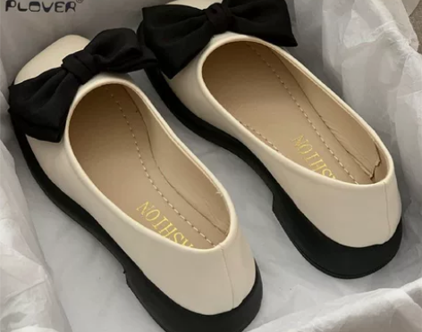PLOVER啄木鸟法式单鞋小皮鞋女2022...