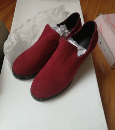 实体店库存处理，真皮单鞋，36.39 感兴...