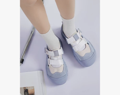 下架福袋丑萌魔术贴老爹鞋女夏大头鞋ins潮...