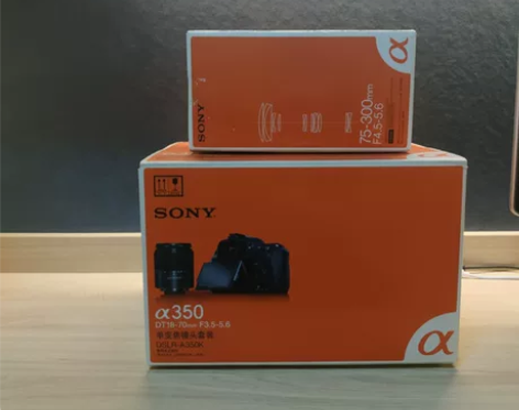 索尼a350套机单反数码相机大全套箱说全 ...