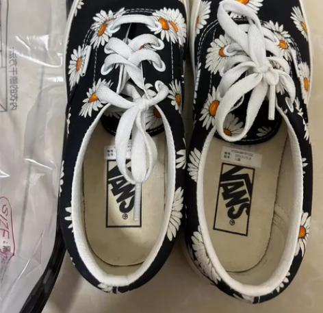 vans小雏菊 没有穿出去过，20年别人送...