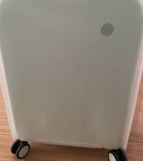 米熙20寸行李箱，薄荷绿，带原装箱套，全新...