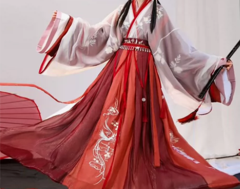 （暂挂）出清梳雀归原创汉服女秋冬款中国风晋...