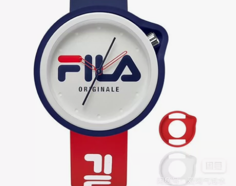 FILA 斐乐男女士手表情侣潮流 撞色运动...