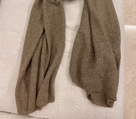 巴黎购入无印良品muji100%纯羊毛轻盈...