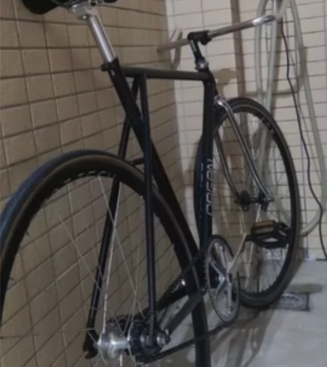 pagan前倾架51码死飞 前轮i7后轮久...