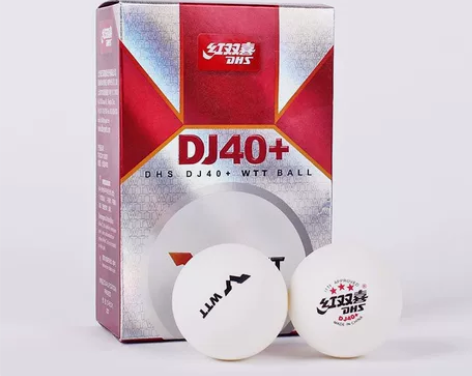 正品DHS红双喜乒乓球世乒赛DJ40+WT...