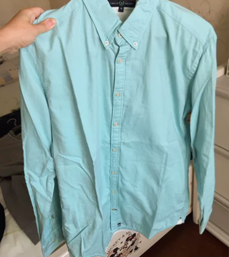 100%全新闲置正品日单男士衬衫 颜色：湖...