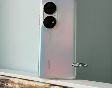 简约镭射色彩适用华为p50手机壳