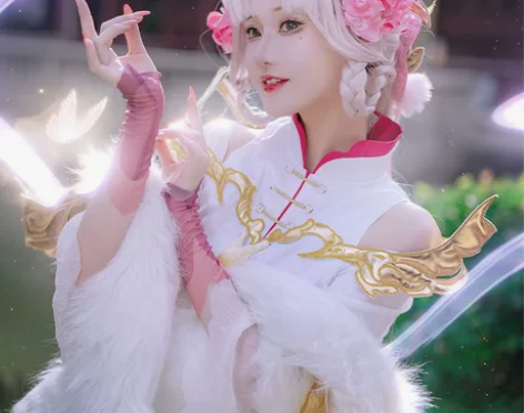 （大全套）火花动漫嫦娥拒霜思cos服L码大...