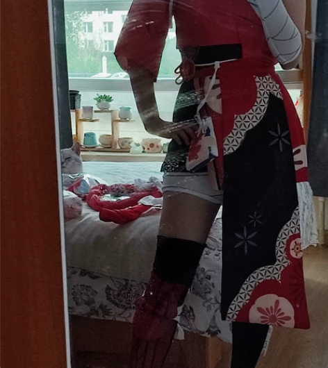 宵宫cos m码 仅衣 可贴的纹身找不到了...