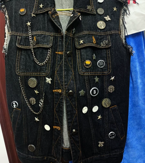 拓谷 马夹朋克风马甲，重金属，摇滚rock...