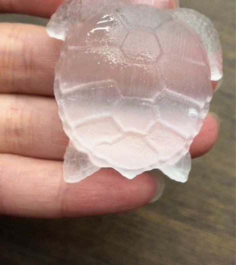 透石膏小海龟 摆件 可作消磁用 感兴趣的话...