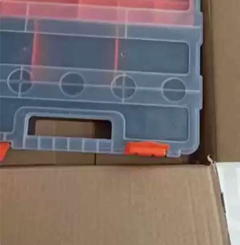 处理!加厚零件收纳盒电子元件透明塑料螺丝配...