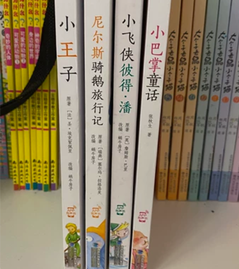 三毛流浪记、小王子、小飞侠、小巴掌童话等童...