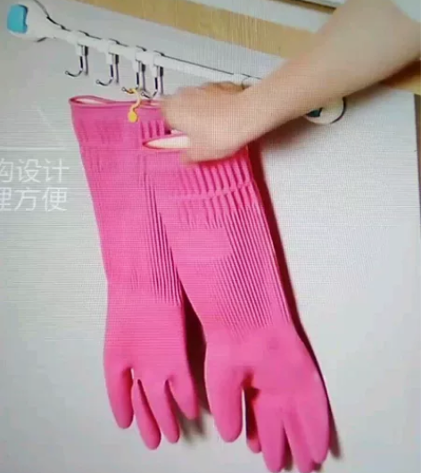 5双装29元包邮四季款耐用加长款胶手套洗碗...