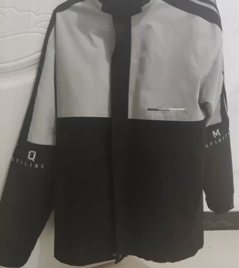 外套男工装运动服立领拼接撞色夹克,户外必备...