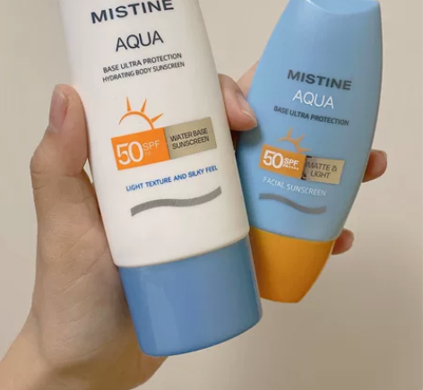 泰版Mistine防晒霜面部女小黄帽蜜丝婷...